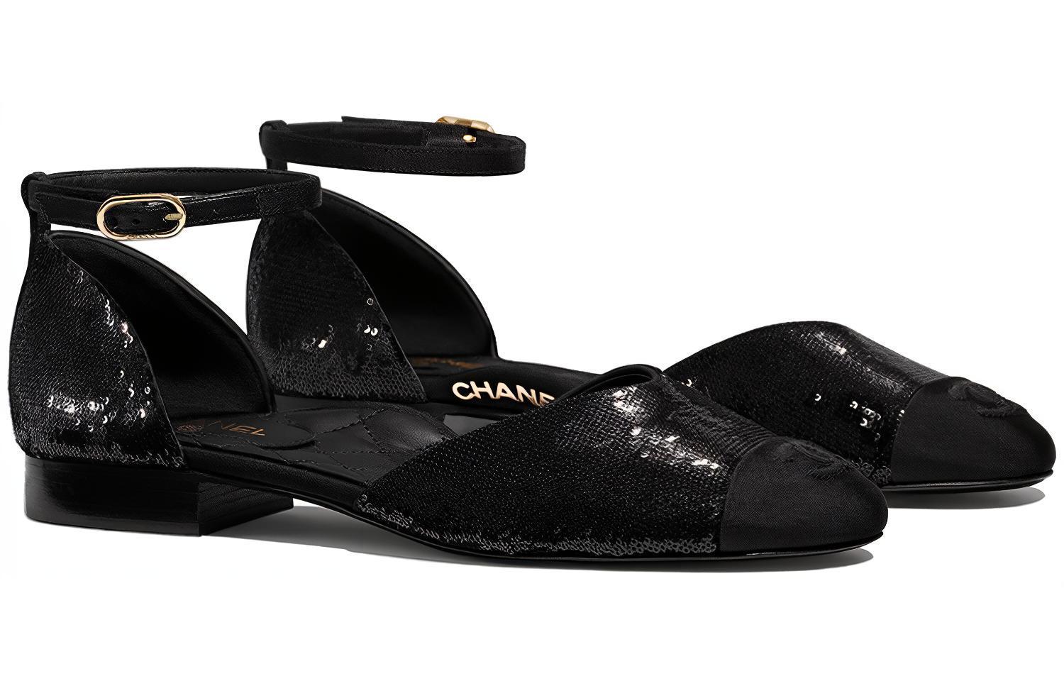 Lookbook (W) Chanel Ballerine in Pelle Nera ''Fashion Mary Jane'' G36048-Y53831-94305