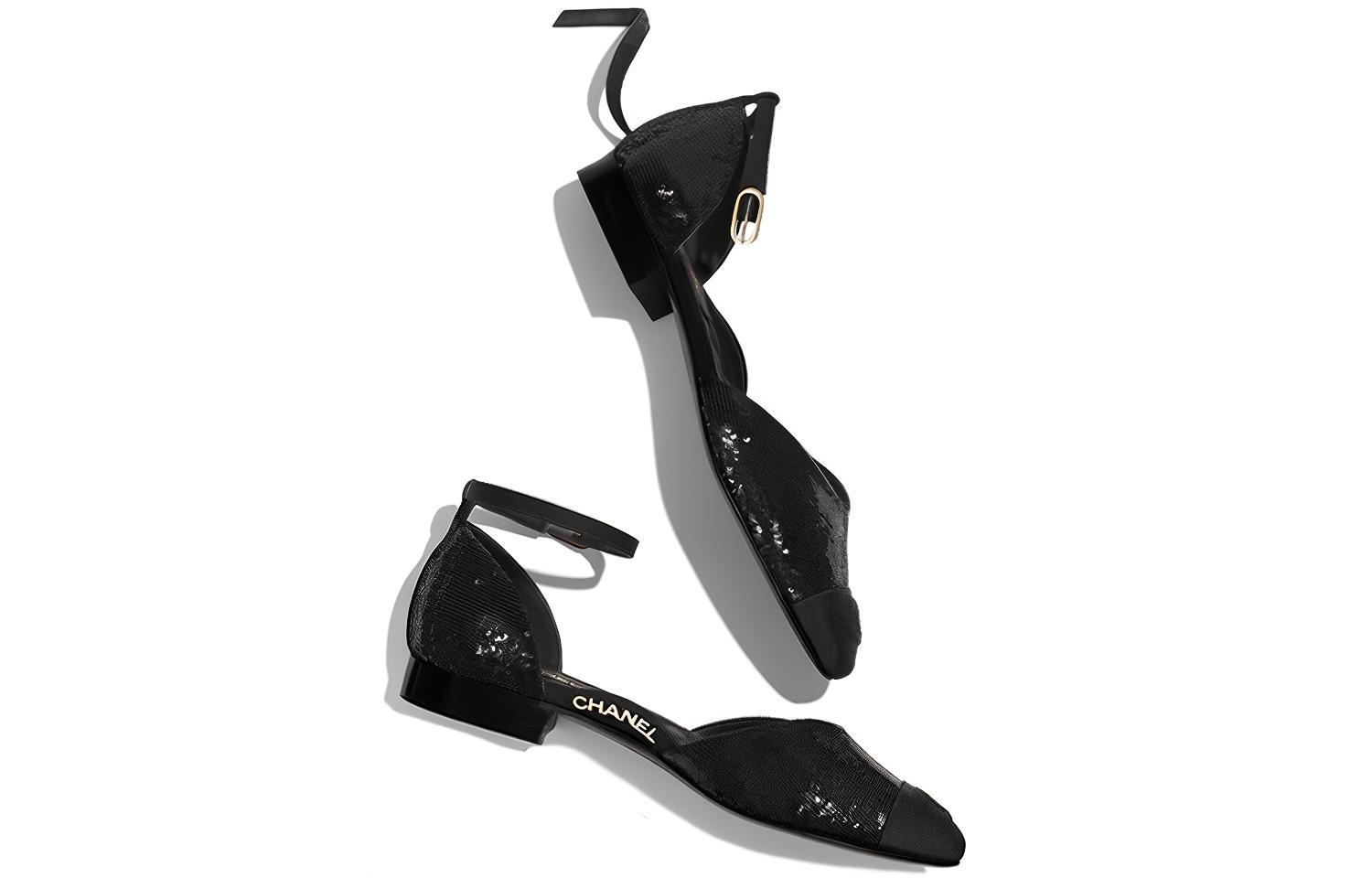 Purchase (W) Chanel Ballerine in Pelle Nera ''Fashion Mary Jane'' G36048-Y53831-94305
