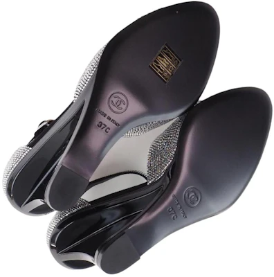 (W) Chanel Tacones de Cuero Negro 'Clásico Confort en Cuña' G37869-X56198-K2984 Purchase (W) Chanel Tacones de Cuero Negro 'Clásico Confort en Cuña' G37869-X56198-K2984