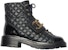 (W) But Ankle Kulit Berhier Chanel 'Hitam' G39516-Y56258-94305