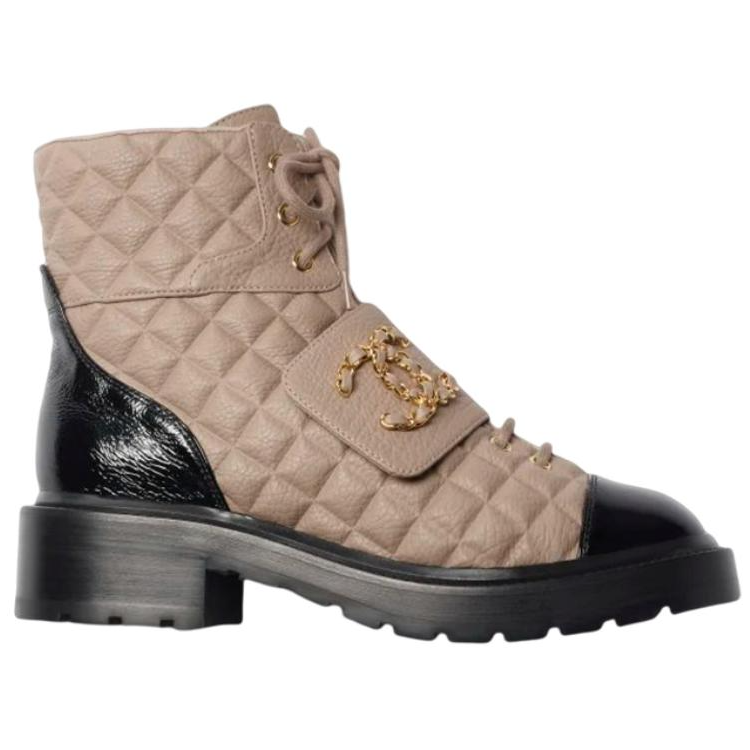 Order (W) Chanel But Lelaki Kulit 'Deep Beige' G39516-Y56261-K5119