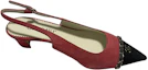 Order (W) Chanel Décolleté Slingback in Pelle Logo Punta Stiletti ''Rosso Nero'' G39643-Y56380-K5800