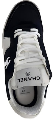 (Women) Chanel Leather Low-Top Lace-Up 'Fashion Sneaker Black and White' G39802-Y56332-K5435 Lookbook (Women) Chanel Leather Low-Top Lace-Up 'Fashion Sneaker Black and White' G39802-Y56332-K5435