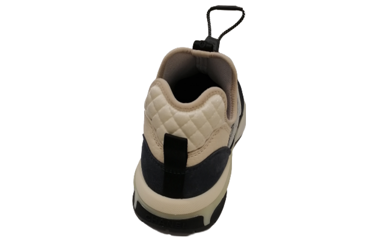 (W) Chanel Leather Low-Top Sneaker 'White Blue Black' 圖 4