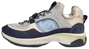 (Women) Chanel Leather Low 'Simplified Fashion Deep Blue Grey' G39490-Y56142-K4947 (Women) Chanel Leather Low 'Simplified Fashion Deep Blue Grey' G39490-Y56142-K4947