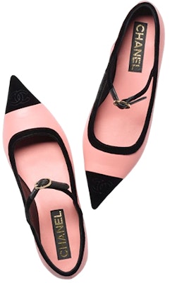 (Women) Chanel Leather Mary Jane Flat 'Pink' G39604-Y56201-K5196 Lookbook (Women) Chanel Leather Mary Jane Flat 'Pink' G39604-Y56201-K5196