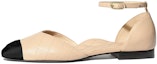Buy (W) Chanel Kulit Mary Jane Flats 'Beige' G36048-Y50387-C0204