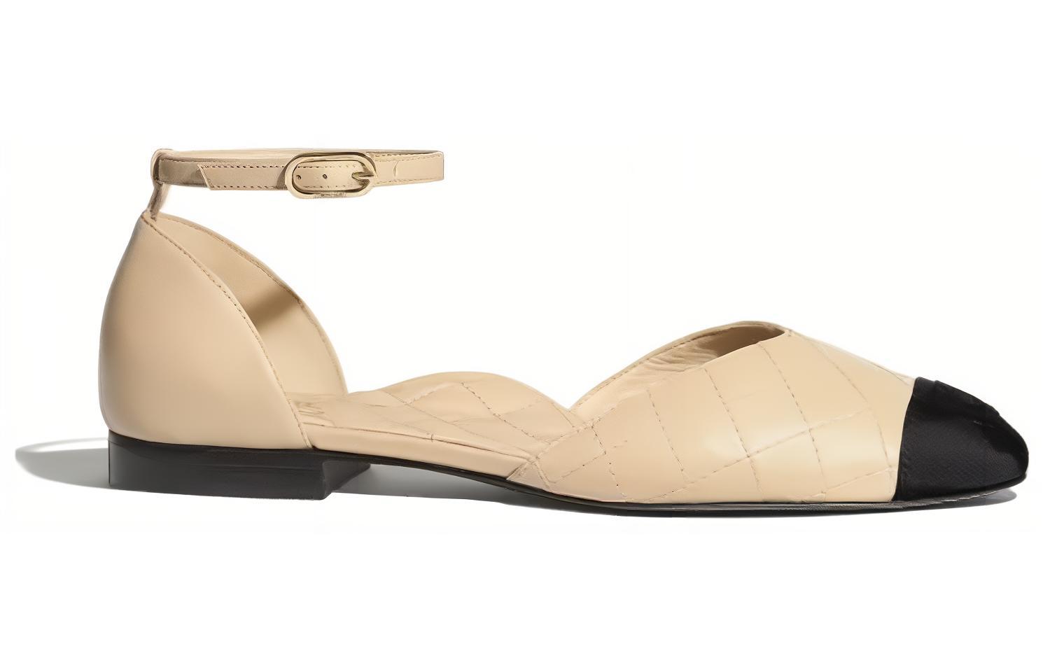 Order (W) Ballerine Mary Jane in Pelle Chanel ''Beige'' G36048-Y50387-C0204