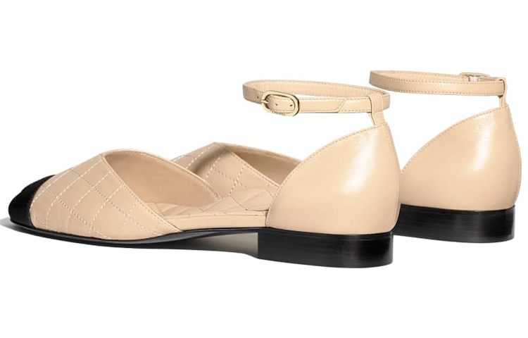 Purchase (W) Ballerine Mary Jane in Pelle Chanel ''Beige'' G36048-Y50387-C0204