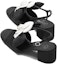Shop (W) Chanel Kulit Mule 'Tumit Blok Hitam' G45307-X05912-94305