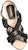 (W) Sandal Fesyen Terbuka Tapak Tinggi Kulit Chanel 'Hitam' G45170-B13985-94305