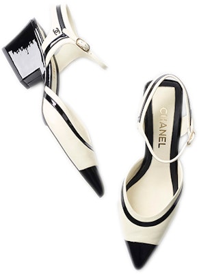 (W) Chanel Zapatos de Cuero Punta Redonda Tacón Bajo 'Negro y Blanco' G38846-Y55779-K4073 Order (W) Chanel Zapatos de Cuero Punta Redonda Tacón Bajo 'Negro y Blanco' G38846-Y55779-K4073