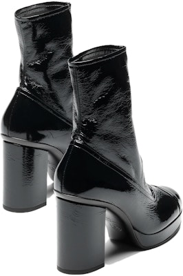 (Women) Chanel Leather Round-Toe Slip-On Booties 'Black' G45322-B14606-94305 Lookbook (Women) Chanel Leather Round-Toe Slip-On Booties 'Black' G45322-B14606-94305