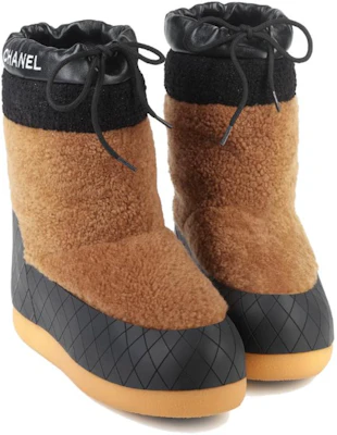 (W) シャネル レザー レースアップ ショートブーツ (ブラウン) G45185-B14056-NR319 Lookbook (W) シャネル レザー レースアップ ショートブーツ (ブラウン) G45185-B14056-NR319