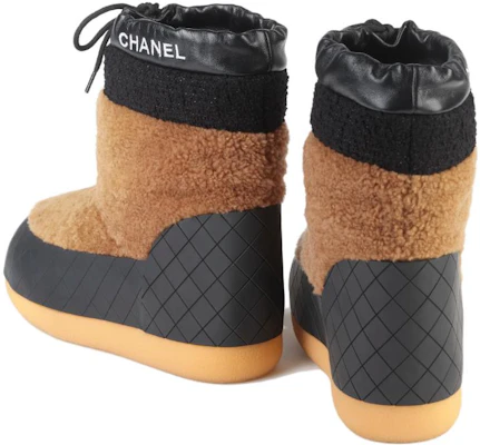 (W) シャネル レザー レースアップ ショートブーツ (ブラウン) G45185-B14056-NR319 Shop (W) シャネル レザー レースアップ ショートブーツ (ブラウン) G45185-B14056-NR319