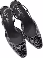 Order (Women) Chanel Leather Round Toe Slip-On Chunky Heel 'Black' G31318-B14610-NS458