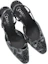 Order (W) Chanel Leren Instapper Ronde Neus Chunky Hak ''Zwart'' G31318-B14610-NS458