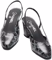 Lookbook (Women) Chanel Leather Round Toe Slip-On Chunky Heel 'Black' G31318-B14610-NS458