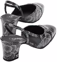 Shop (Women) Chanel Leather Round Toe Slip-On Chunky Heel 'Black' G31318-B14610-NS458