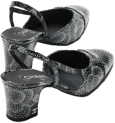 (Women) Chanel Leather Round Toe Slip-On Chunky Heel 'Black' G31318-B14610-NS458 Shop (Women) Chanel Leather Round Toe Slip-On Chunky Heel 'Black' G31318-B14610-NS458