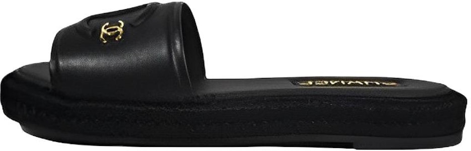 (W) 샤넬 블랙 가죽 슬립온 샌들 G39778-X56890-94305 Buy (W) 샤넬 블랙 가죽 슬립온 샌들 G39778-X56890-94305