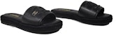 (Women) Chanel Leather Round Toe Slip-On Sandals 'Black' G39778-X56890-94305