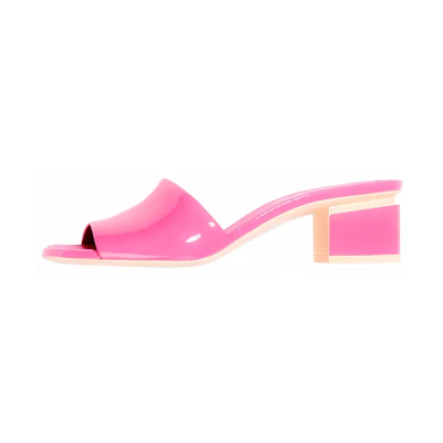 (W) Chanel Leather Sandal 'Pink Fashion'