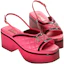 Lookbook (W) Sandalias de Cuero Chanel 'Rosa' G45009-B13063-NO785