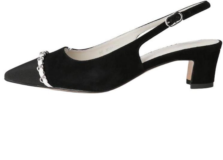 women-chanel-leather-satin-buckle-metal-block-heel-pumps-black-g39643-y56380-k5796