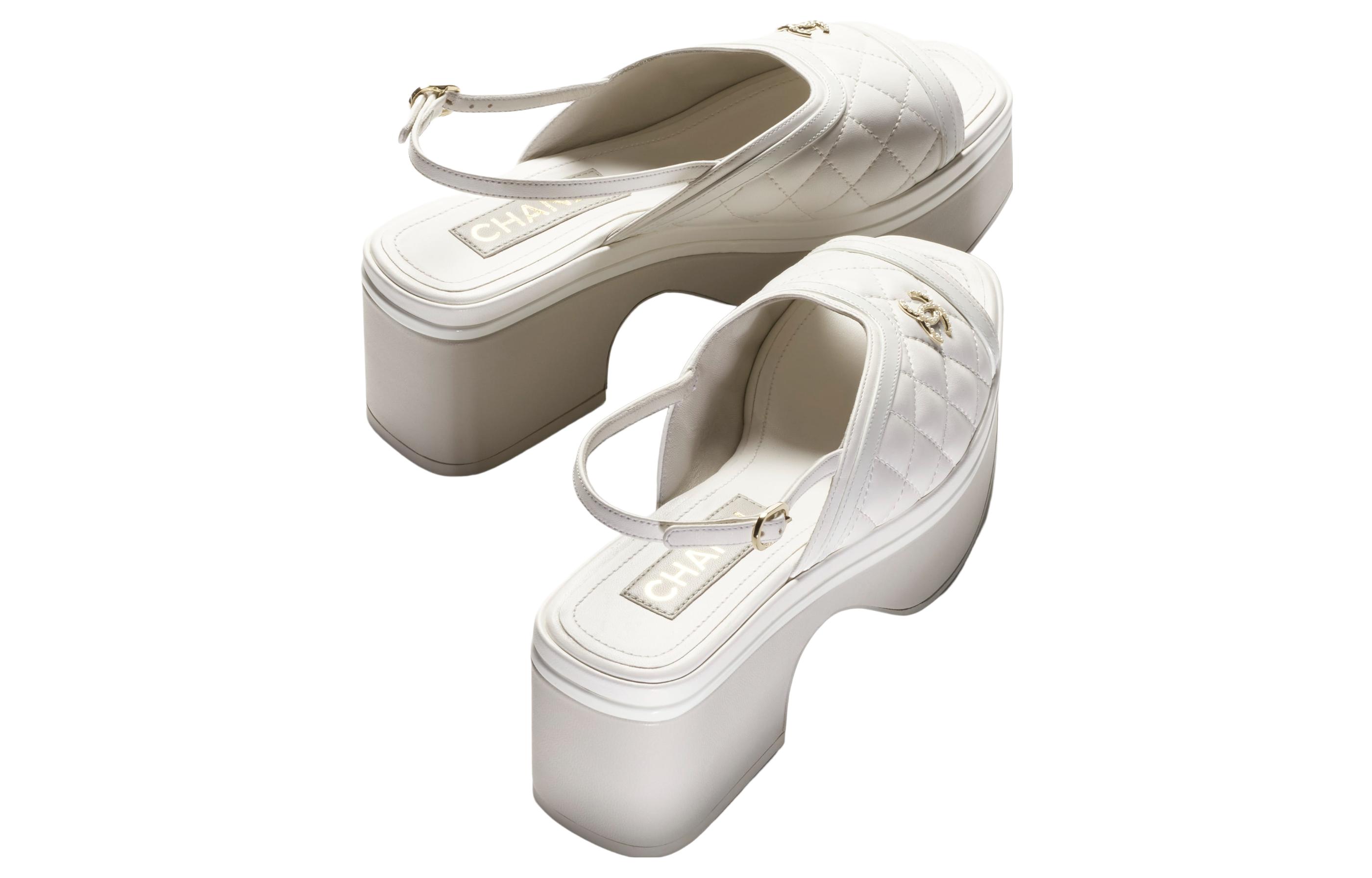 (W) Chanel Leather Slide Sandal 'Simplicity CMFT' 圖 3