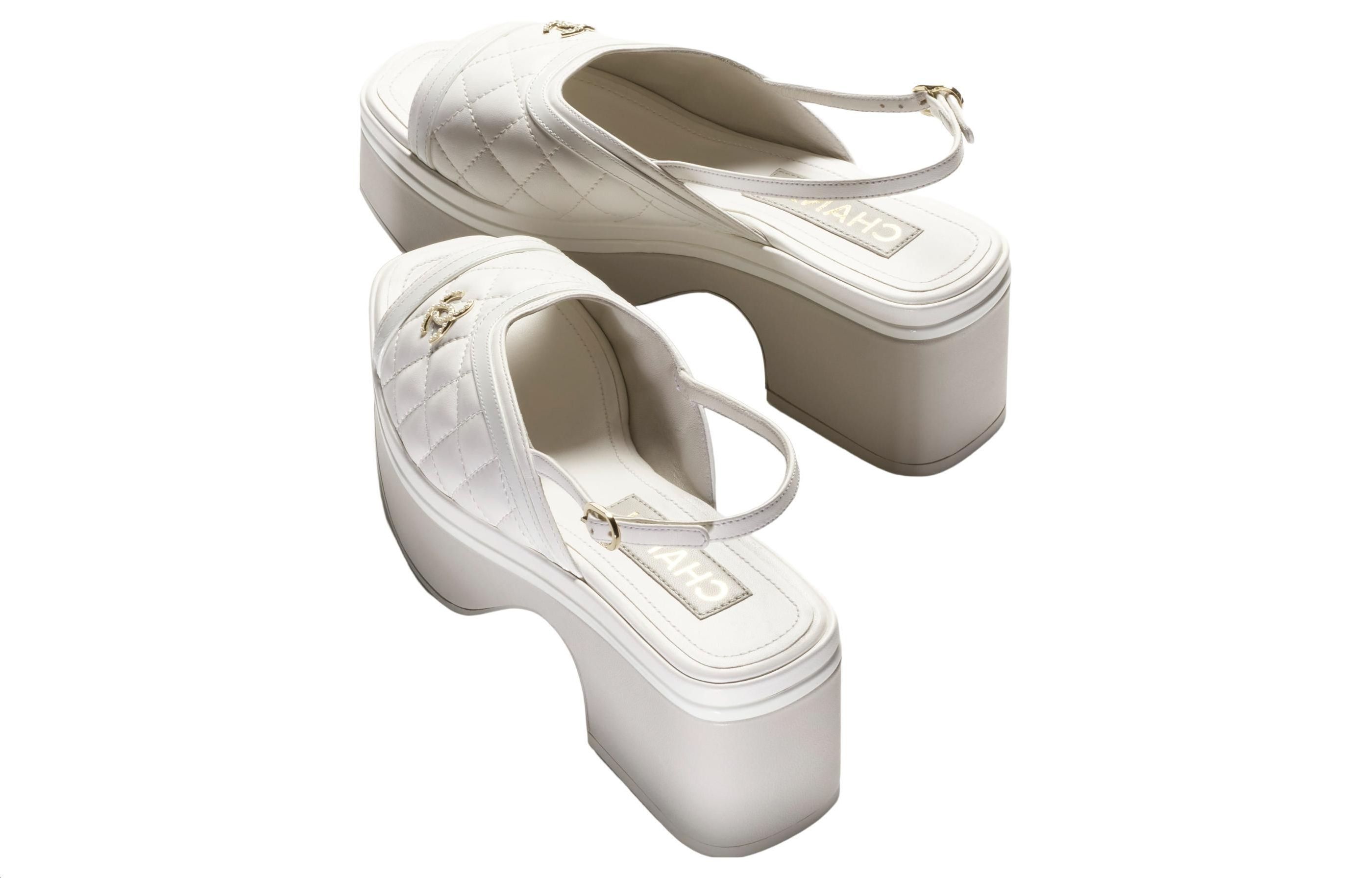 (W) Chanel Leather Slide Sandal 'Simplicity CMFT' 圖 4
