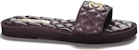 (W) Chanel Kulit Slip-On 'Merah Tua' G45014-X01000-NO867