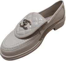 (Women) Chanel Leather Slip-On 'White Fashion' G36646-X56838-0Q809 (Women) Chanel Leather Slip-On 'White Fashion' G36646-X56838-0Q809