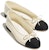 (W) Chanel Slip-On Kulit 'Beige' G02819-B15163-NT823