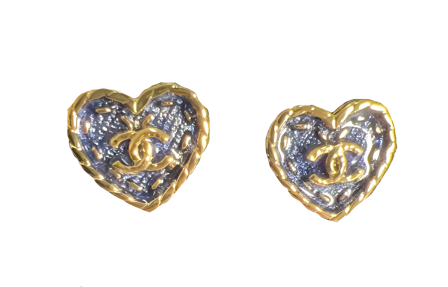 (Women) CHANEL Letter Logo Metal Clip-On Earrings Women Gold ABD153-B15375-NU456