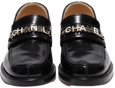 CHANEL 香奈兒 小牛皮 時尚樂福平底鞋 女款 黑色 Purchase CHANEL 香奈兒 小牛皮 時尚樂福平底鞋 女款 黑色