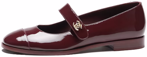 (Women) Chanel Loafer 'Burgundy Patent Leather' G45280-B14453-NS185 (Women) Chanel Loafer 'Burgundy Patent Leather' G45280-B14453-NS185