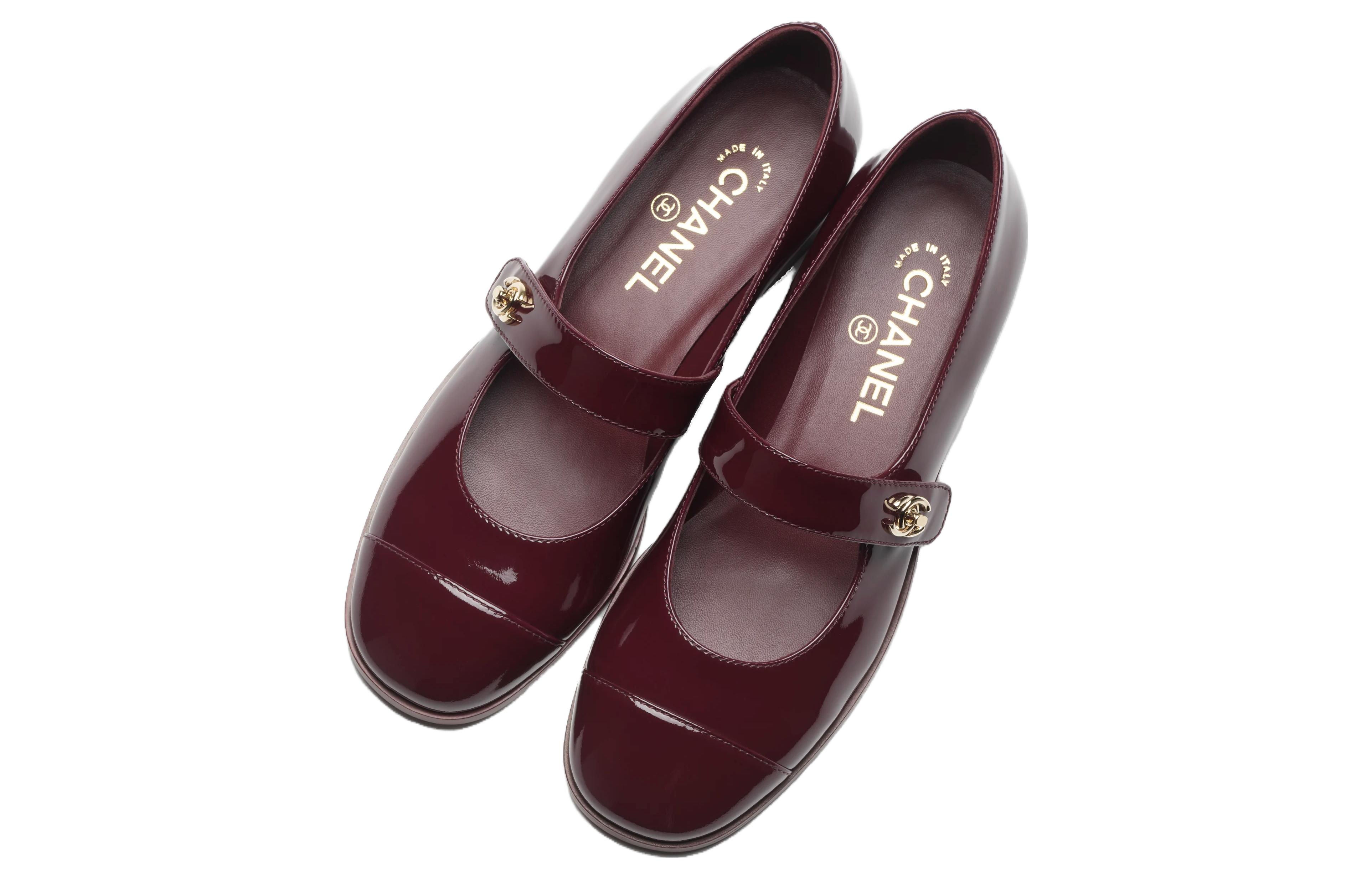 (W) Chanel Loafer 'Burgundy Patent Leather' 圖 2