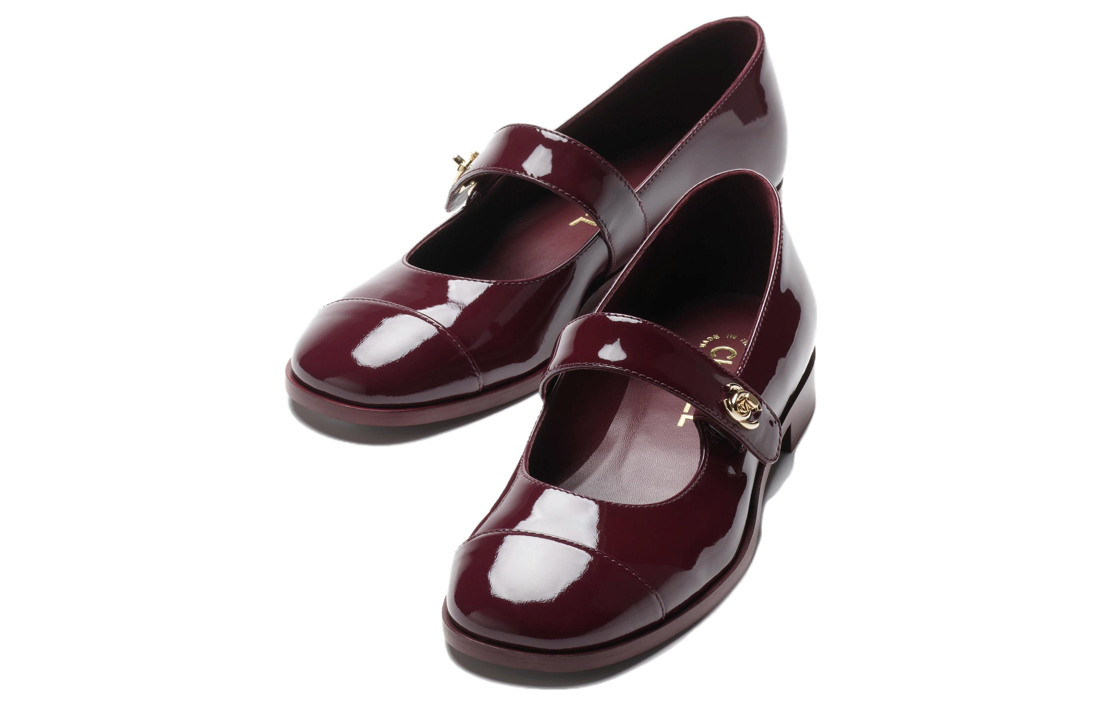(W) Chanel Loafer 'Burgundy Patent Leather' 圖 3