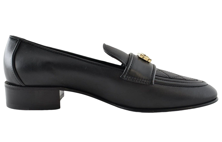 (W) Chanel Loafer Mule 'Black Leather Logo' 圖 2