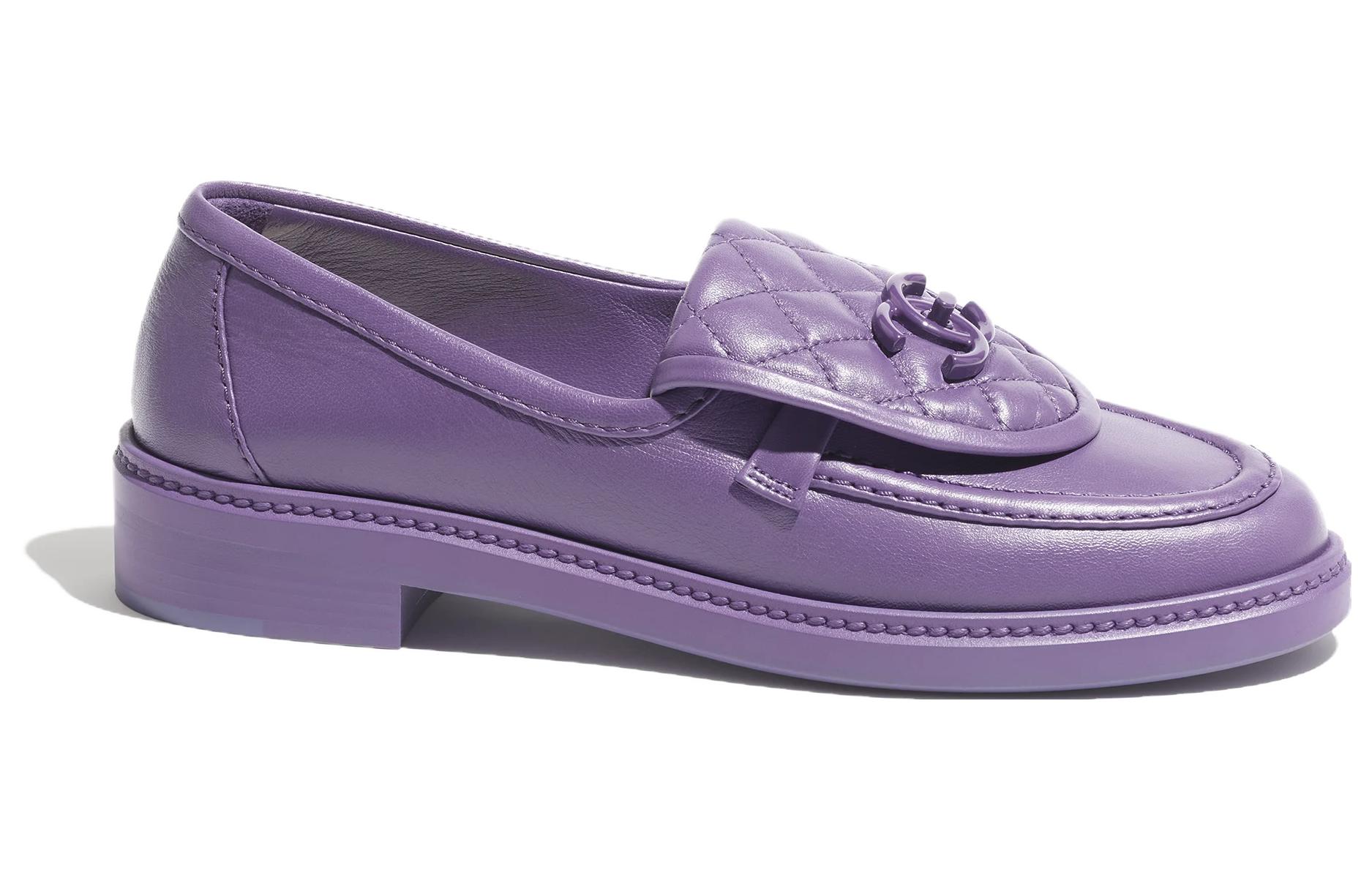 (W) Chanel Loafer Slip-On 'Purple' 圖 2