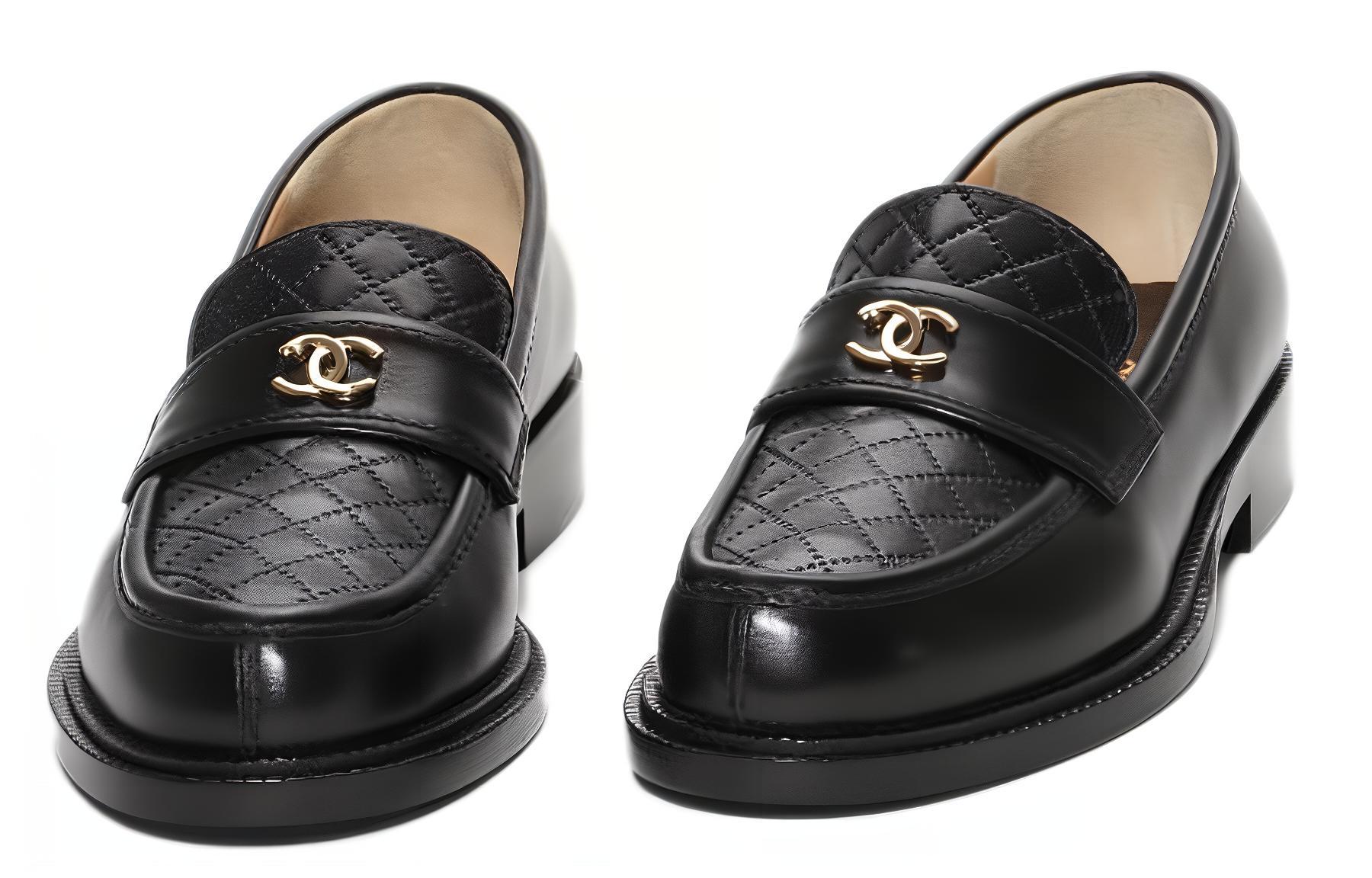 (W) Chanel Loafers 'Black Calfskin Casual' 圖 3