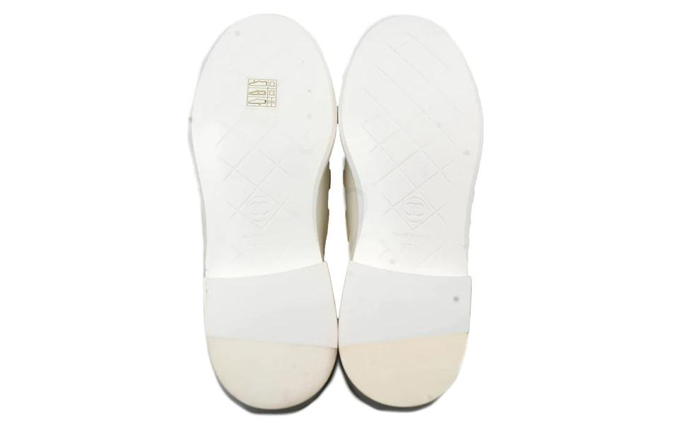 (W) Chanel Loafers 'White Lambskin' 圖 5