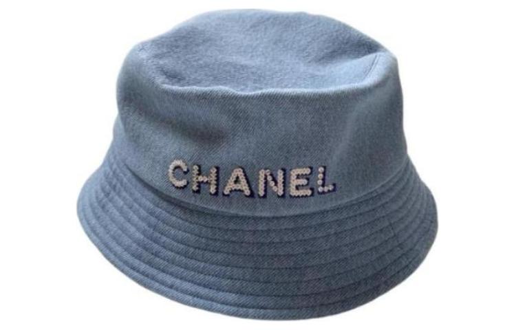 Order (W) Sombrero Bucket CHANEL Logo - Azul AA8088B07716