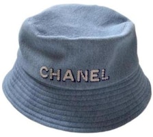 (W) Sombrero Bucket CHANEL Logo - Azul AA8088B07716 Order (W) Sombrero Bucket CHANEL Logo - Azul AA8088B07716