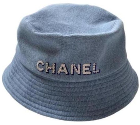 (Women) CHANEL Logo Bucket Hat - Blue AA8088B07716 Order (Women) CHANEL Logo Bucket Hat - Blue AA8088B07716