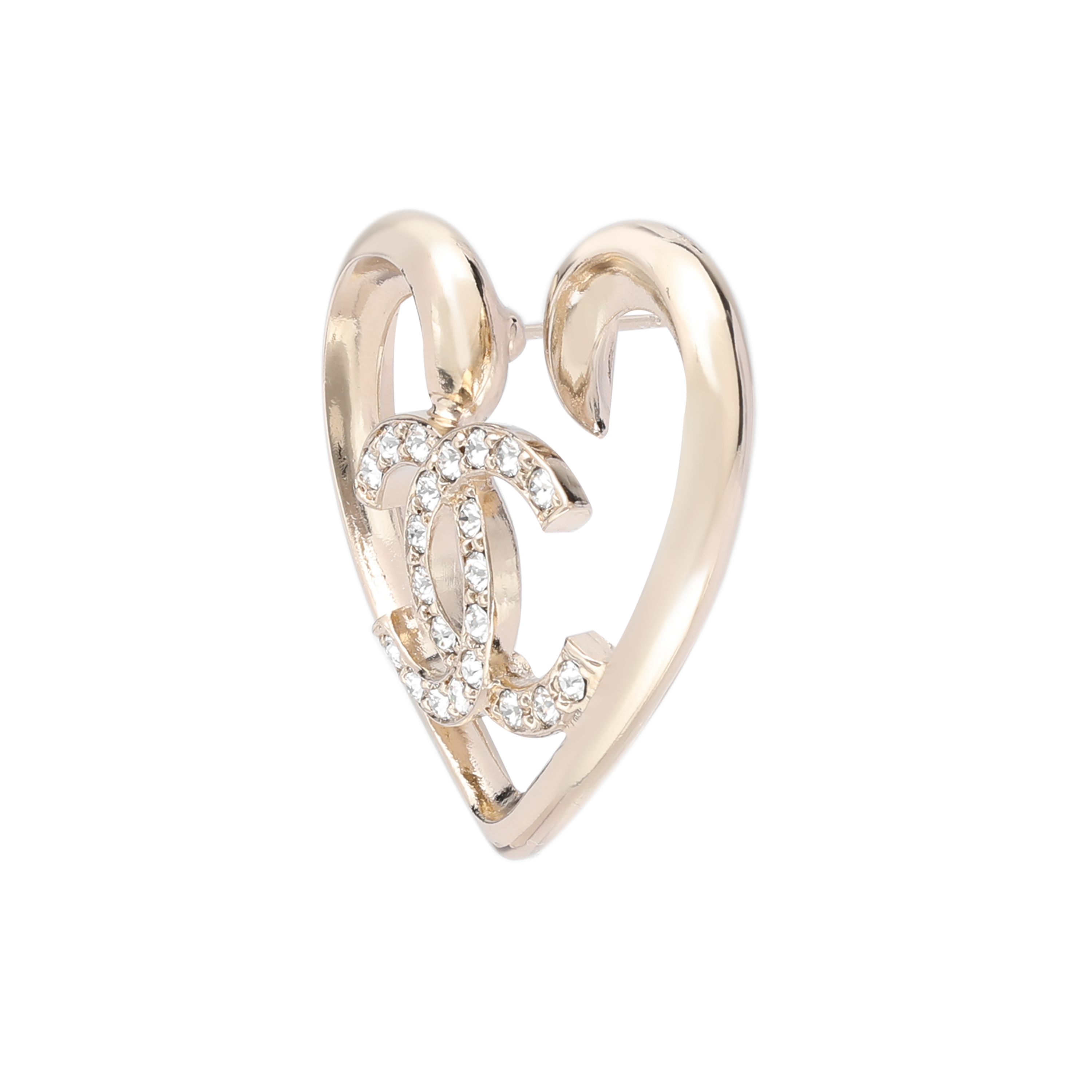 (Women) CHANEL Logo Classic Fashion Gold Earrings for Women. ABA098B10034NM079 圖 3