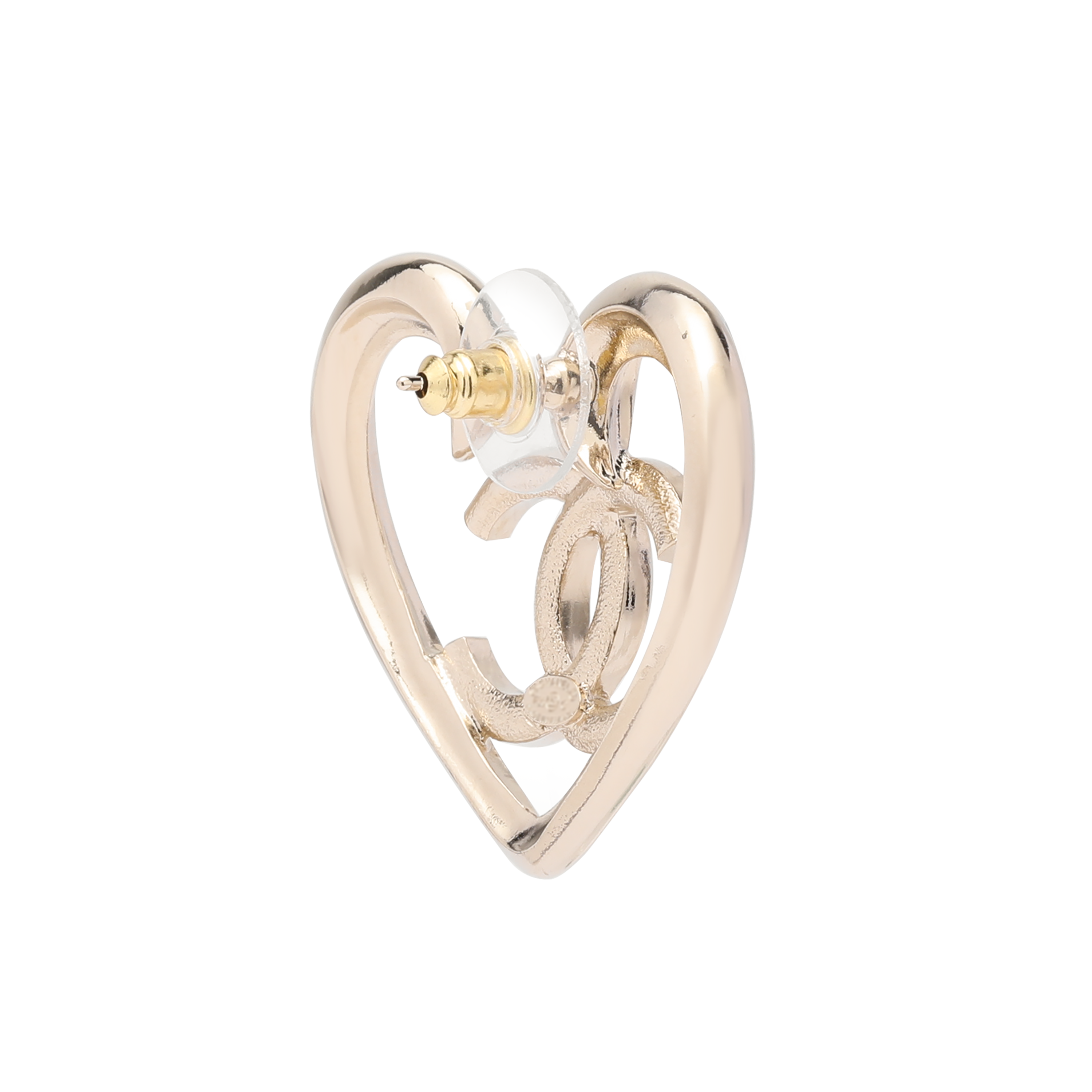 (Women) CHANEL Logo Classic Fashion Gold Earrings for Women. ABA098B10034NM079 圖 4