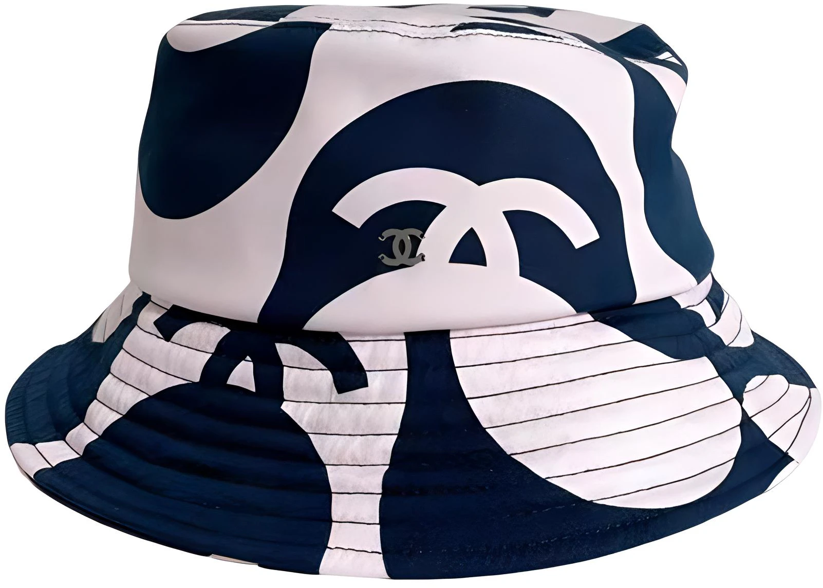 women-chanel-logo-jacquard-bucket-hat-pink-black-chanelfenhei