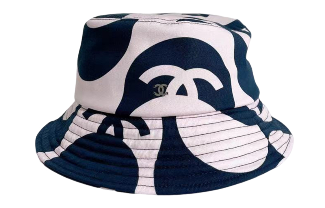 Order (Women) CHANEL Logo Jacquard Bucket Hat  Pink/Black CHANELFENHEI